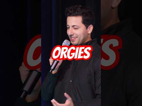 Iโm not good at orgies.