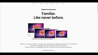 An all new web-browser for PowerPC Mac?