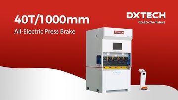 DXTECH High Efficiency Electric CNC Press Brake Bending Machine