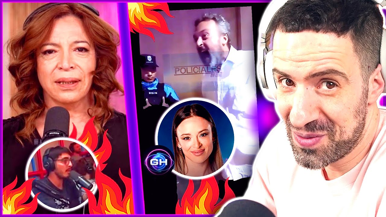 LIZY ENOJADA, HOMBRE BORRACHO DETENIDO, LLAMO A agos (LA DE GH!!)