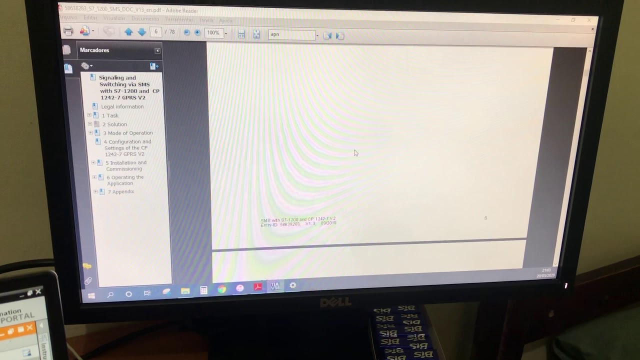 CLP S7-1200 Enviando SMS para Celular CP 1242-7 V1.3