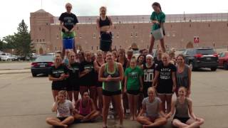 UND Dance Team ALS Ice Bucket Challenge