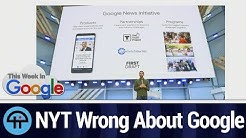 New York Times is WRONG about Google News