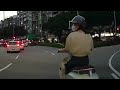 澳門電單車女司機無視地線盲CUT鳩過實線險落車底BY Liu Jie Guo Rick