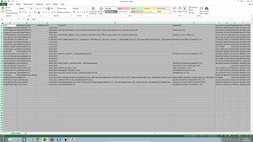 2. Cleaning Patent Data - Filling Blank Cells with NA values