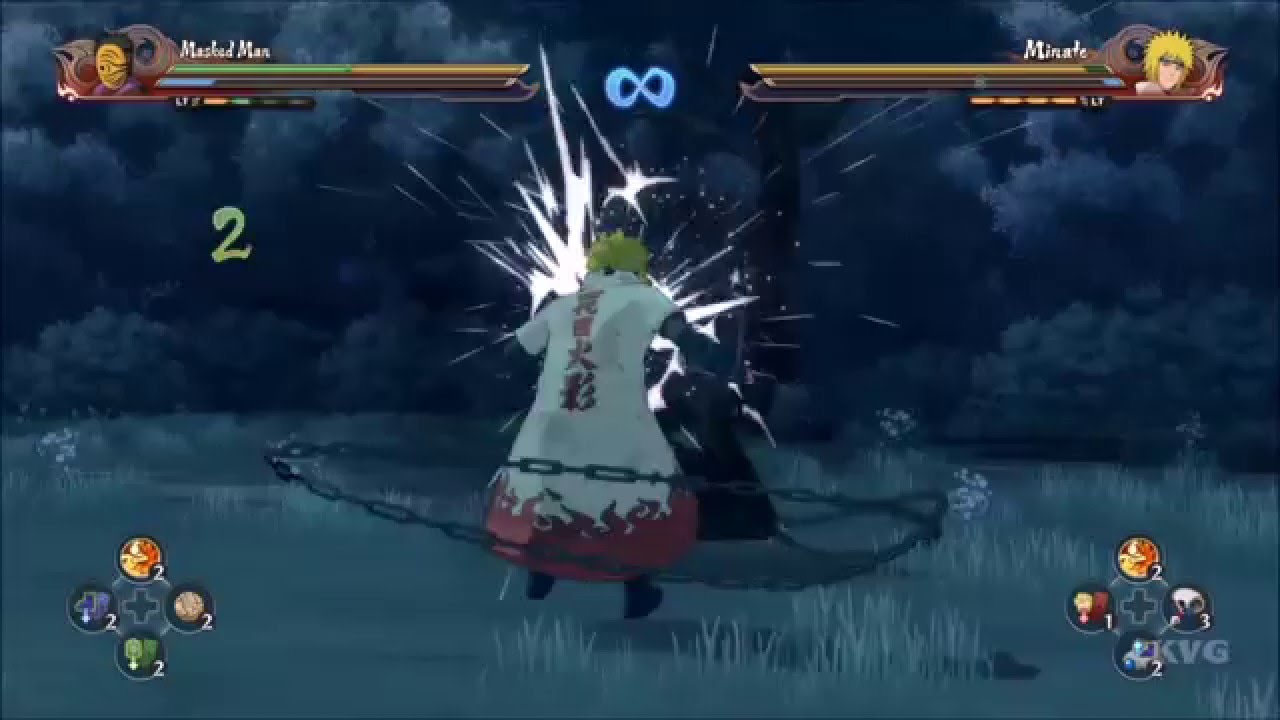 Naruto Shippuden: Ultimate Ninja Storm 4 - Masked Man vs Minato | (Story Battle 4) Gameplay (HD)