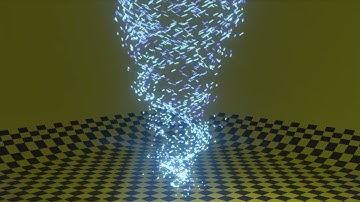 Icy Tornado - Blender Animation