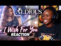 AFRICAN GIRL FIRST TIME HEARING Aldious - I Wish For You 