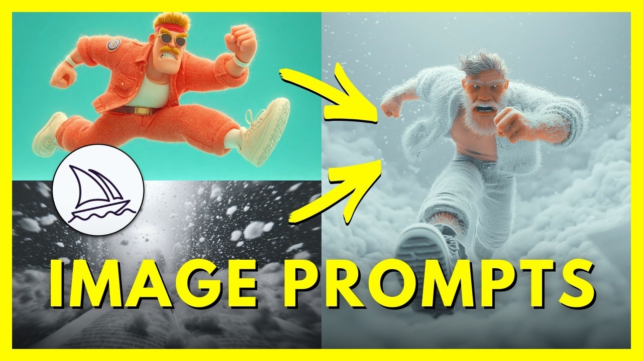 Midjourney IMAGE PROMPTS | Blending, Textures, Poses & More | Complete Guide