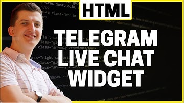 How To Add Telegram Chat To HTML Website