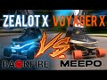 Backfire zealot x vs meepo voyager x  electric skateboard review  race test