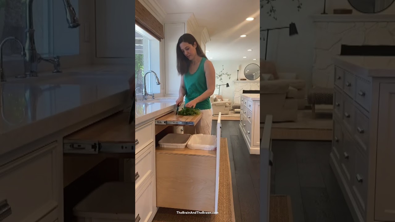 Here's What That Pull-Out Board In Your Kitchen Is Really For - The  Original Use for Pull-Out Breadboards Might Surprise You