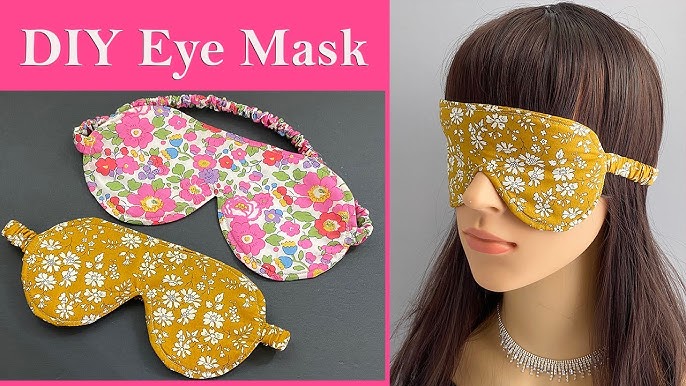 5 Eye Masks in Goma eva - Ideas for Carnivals and Costume Parties 