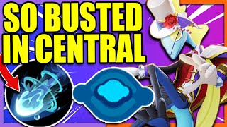 SNIPE SHOT INTELEON is way too STRONG in CENTRAL | Pokemon Unite
