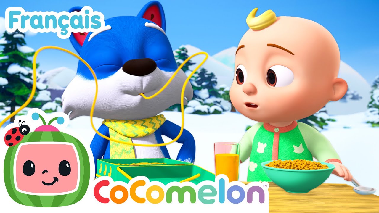 Plein de Noodles | Chansons pour enfants | CoComelon Le coin des Animaux de JJ - Comptines Bébé