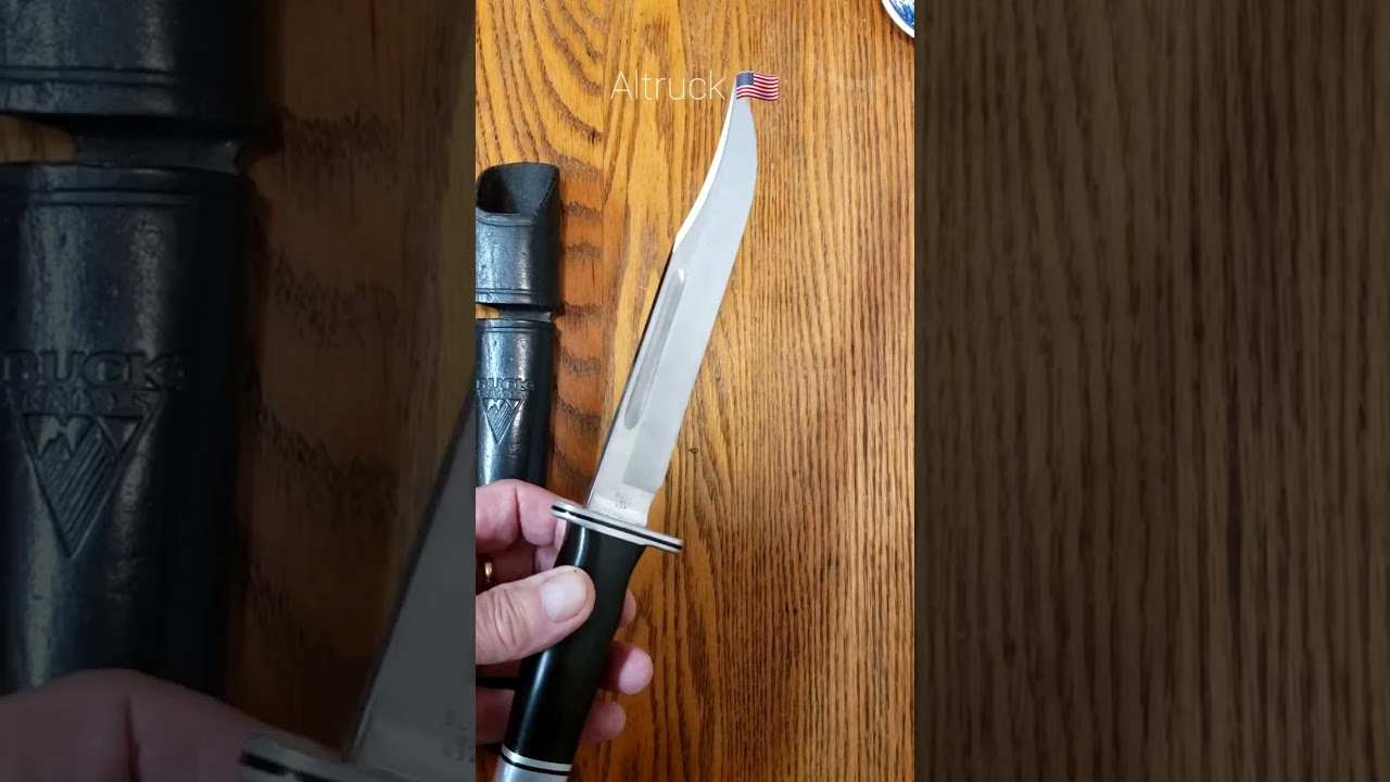 Buck 120 C ( хороший американский нож)