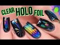 Holo Heaven! CLEAR Holographic Nail Foil