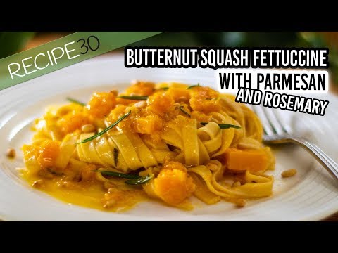 Video: Tagliatelle S Squash