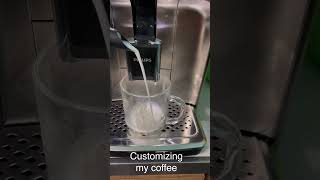 Making cappuccino in Philips Latte Go 5400 series