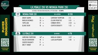 Lilydale 2XI v Wonga Park 2XI screenshot 5