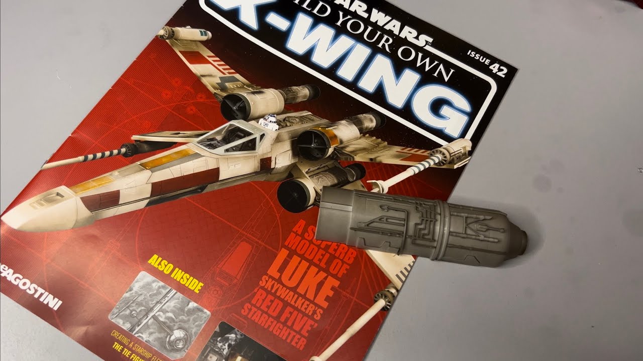 Star Wars x wing 118 scale from deagnostini issue 42starwars