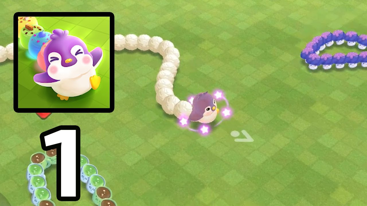 Sweet Crossing: Snake.io‏ - Gameplay Part 1 (Android,IOS)