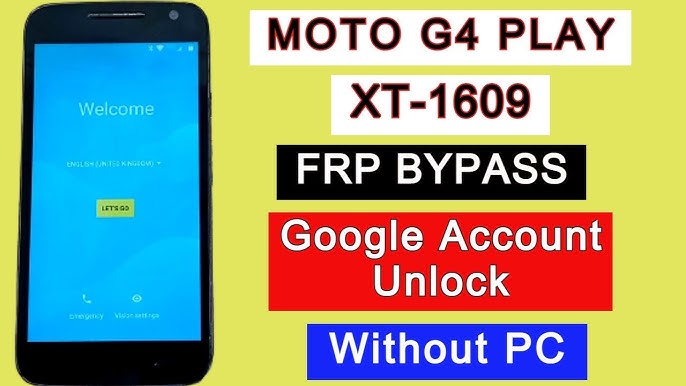 Google Play Errors in MOTOROLA Moto G4 Play XT1609 