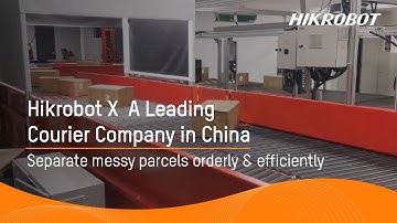 Machine Vision/Case Study/Separate messy parcels orderly & efficiently