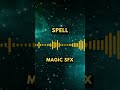 Magic Spell SOUND FX Soundeffects Soundfx Magic Hogwarts Harrypotter Sounddesign 