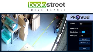 ProVue Video Surveillance System - Line Crossing