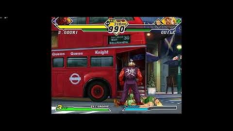 [DC] Capcom vs SNK 2 Mark of the Millennium 2001 hardest gameplay with cheat (Shin Akuma)