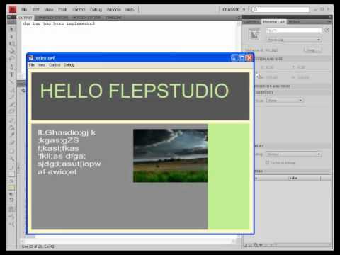 Actionscript 3.0 liquid size