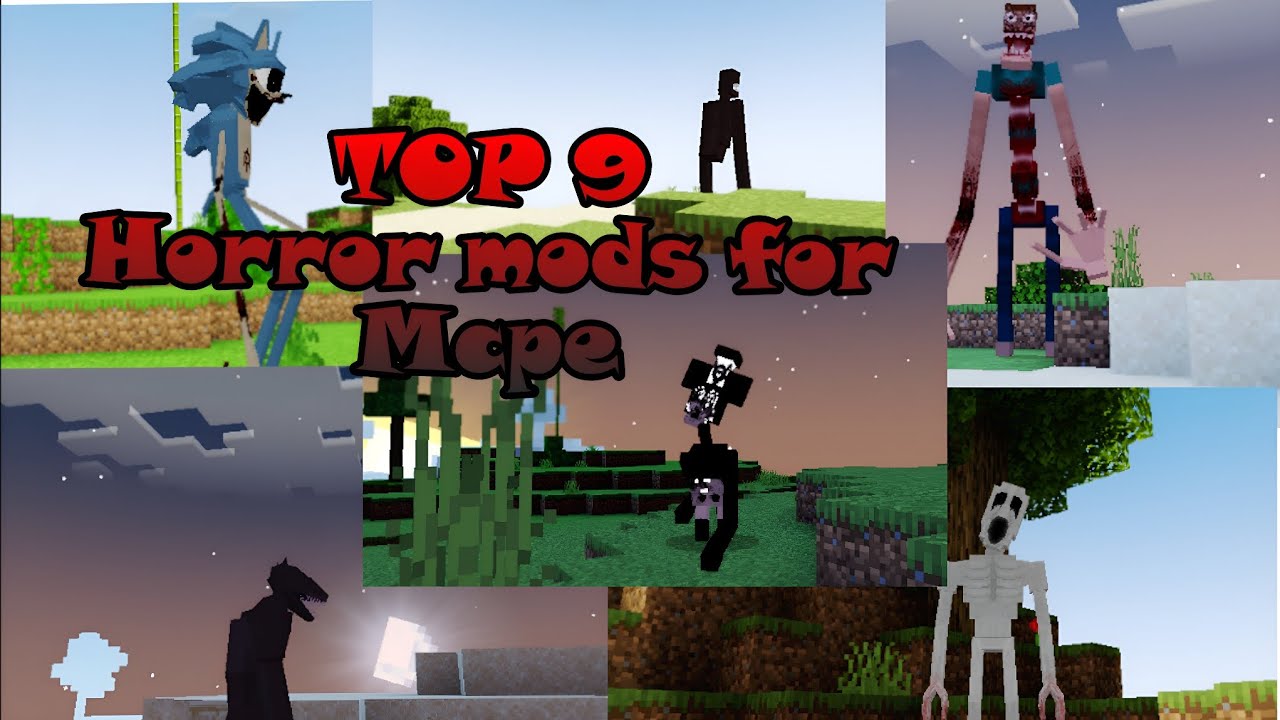 TOP 9 Horror mods for Minecraft Pe/Be