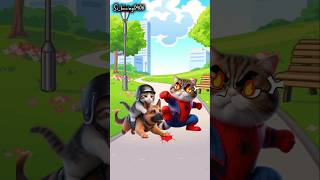 Never step on a spider #shortvideo #funny #cat