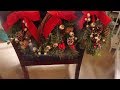 My Christmas My Style 2018- DIY MINI CHAIR WREATH My Christmas My Style 2018- DIY MINI CHAIR WREATH
