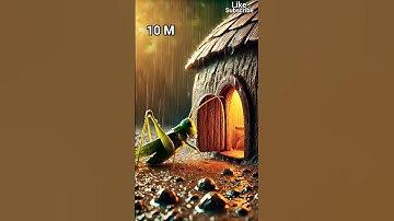 "The hardworking ant and the lazy grasshopper" #ytshorts #ministory #ai