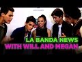 Telenovela and Rap Challenge La Banda News with William Valdés and Megan Nicole