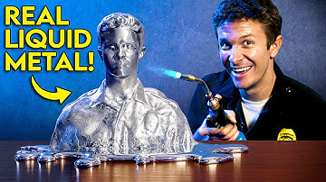 I did the Liquid Terminator Effect PRACTICALLY