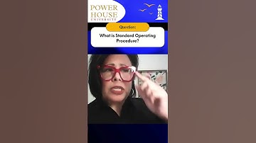 What is Standard Operating Procedure? #realestate #losangeles #businessowner