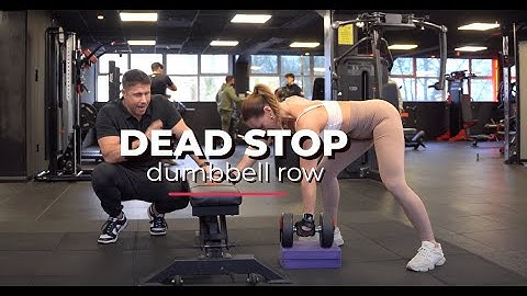 Dead Stop Dumbbell Row | Gareth Sapstead