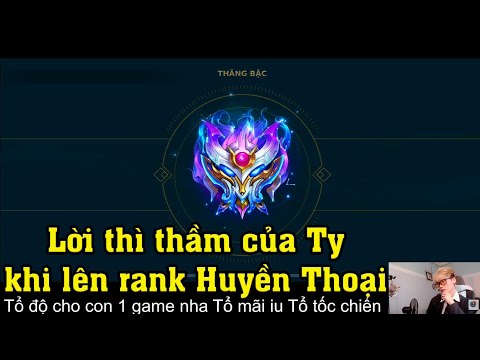 Video Học chơi tốc chiến #202: Lời thì thầm của Ty khi lên... - youtube