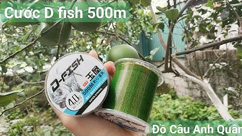 Cước Tàng Hình| Cước D fish hàng đủ size| Đồ Câu Anh Quân