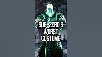 Sub-Zero’s WORST Mortal Kombat Skin 🥶🤮 #shorts #mortalkombat #subzero