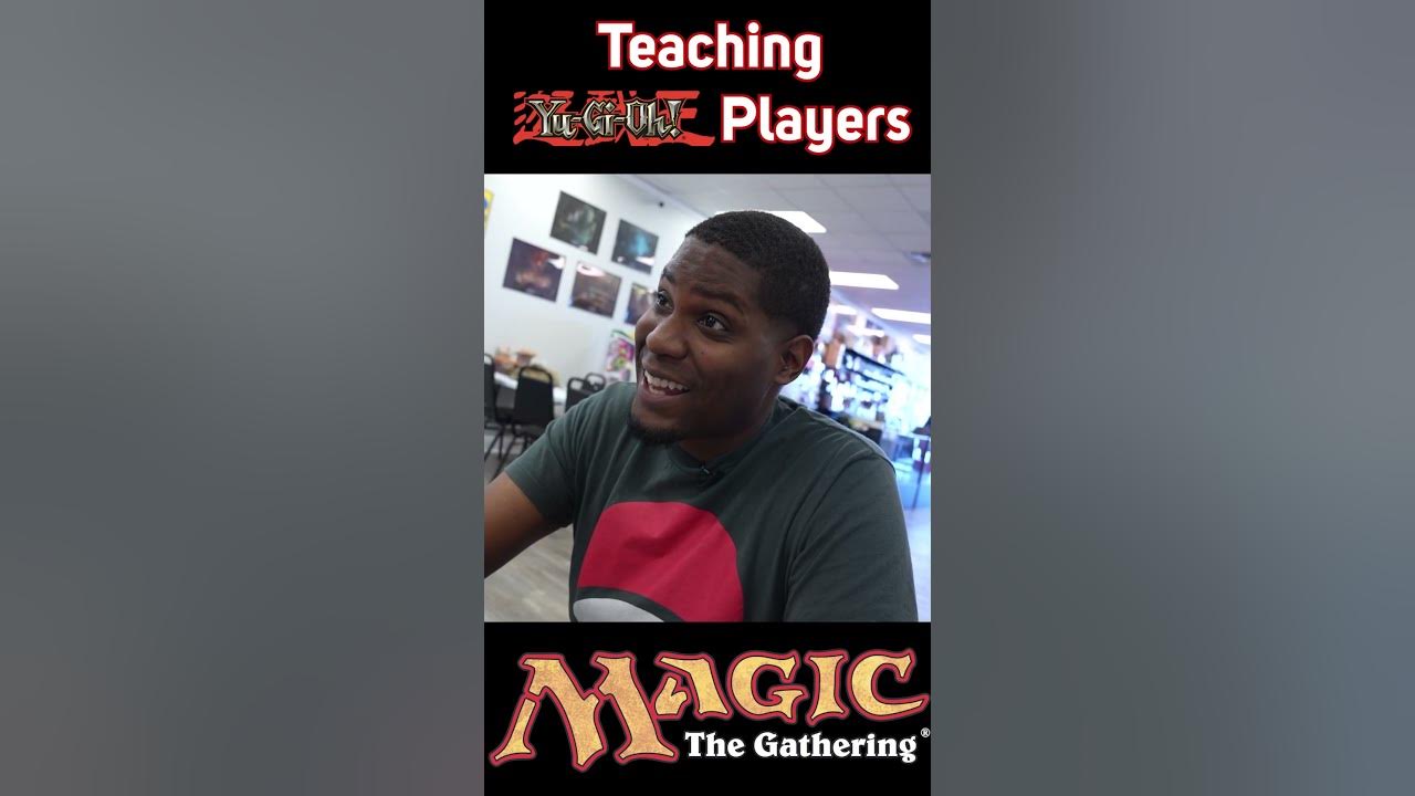 Yu-Gi-Oh player tries playing Magic the Gathering!