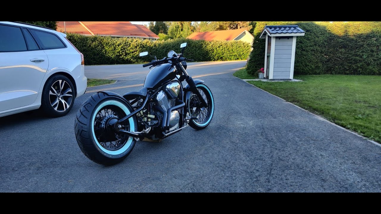 Honda Shadow Hardtail Bobber Build Pt.2