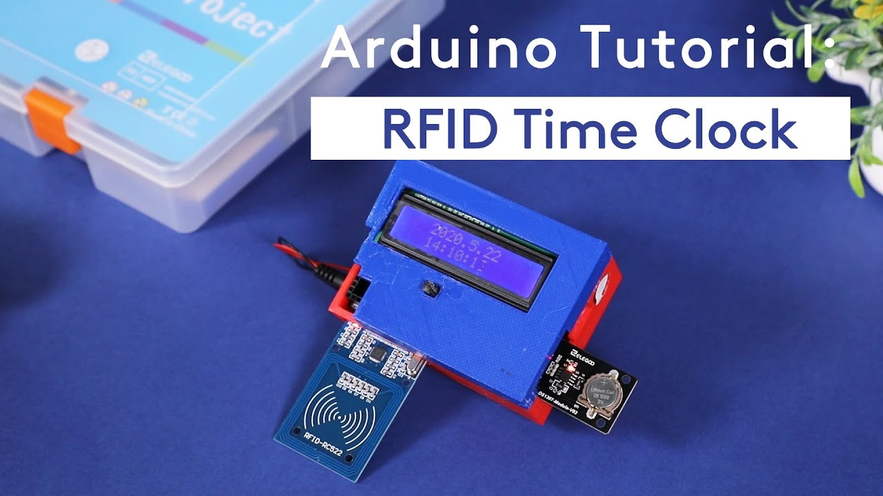 Arduino RFID Time Clock - ELEGOO UNO Most Complete Kit V2.0 Extended ...