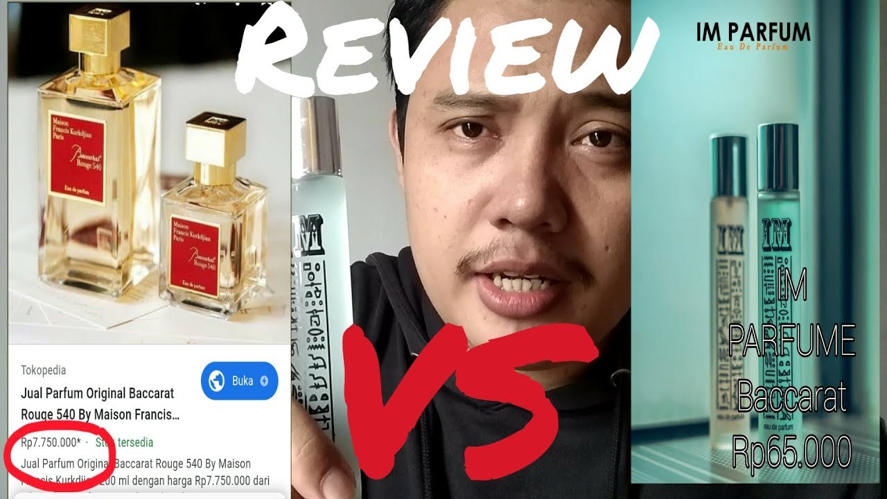 Review aroma Baccarat Rouge 540 dari IM Parfume #001 - YouTube