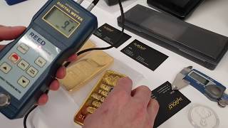 Ultrasound Testing of Gold Bars - Checking for Tungsten or other materials using ultrasonic