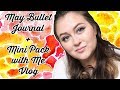 Mini vlog + May Bullet Journal: Plan &amp; Pack for Europe!