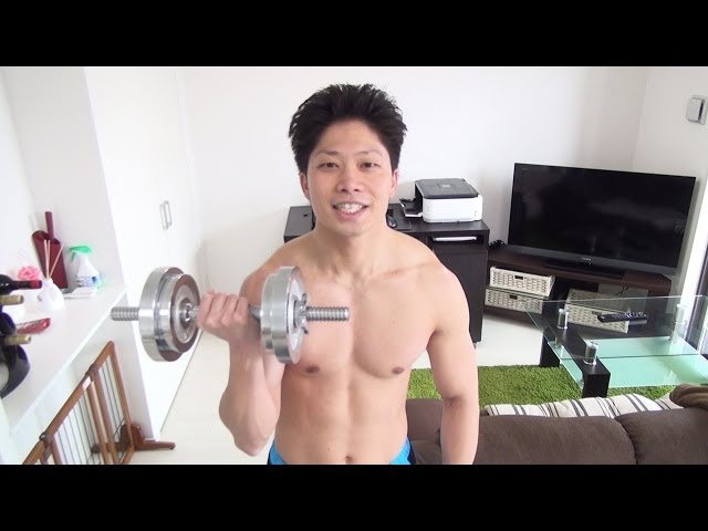 筋トレ】ダンベル1つで全身を鍛える方法 - YouTube